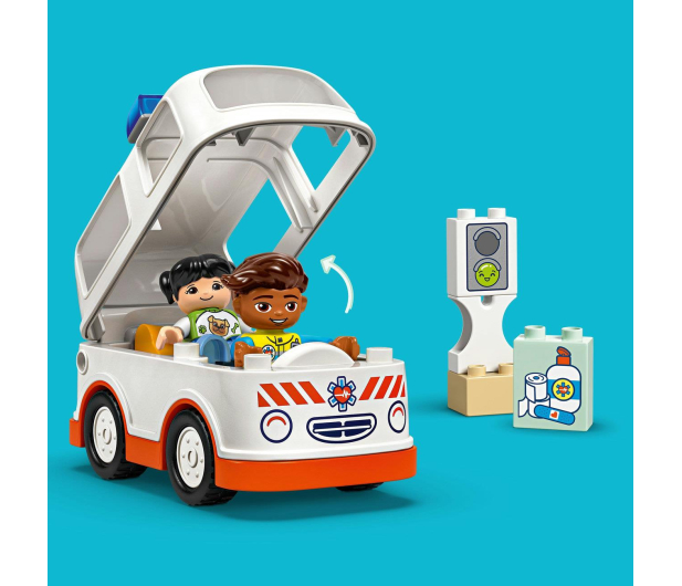 LEGO DUPLO 10447 Karetka z kierowcą - 1283653 - zdjęcie 7